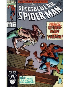 The Spectacular Spider-Man 179 Aug 1991 ed. Marvel Comics lingua originale OL05