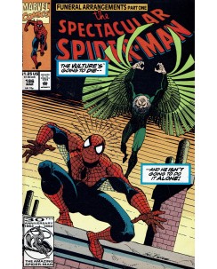 The Spectacular Spider-Man 186 Mar 1992 ed. Marvel Comics lingua originale OL05