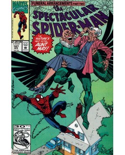 The Spectacular Spider-Man 187 Apr 1992 ed. Marvel Comics lingua originale OL05