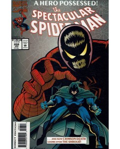 The Spectacular Spider-Man 208 Jan 1993 ed. Marvel Comics lingua originale OL05