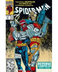 Spider-Man 21 Apr 1992 ed. Marvel Comics lingua originale OL03