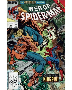 Web of  Spider-Man 48 Mar 1989 ed. Marvel Comics lingua originale OL13