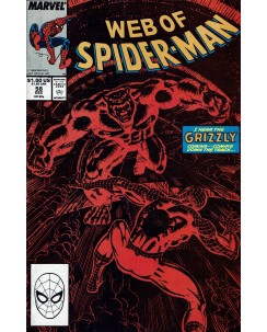 Web of  Spider-Man 58 Dec 1989 ed. Marvel Comics lingua originale OL13