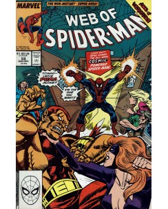 Web of  Spider-Man 59 Dec 1989 ed. Marvel Comics lingua originale OL13