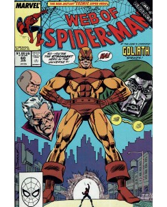 Web of  Spider-Man 60 Jan 1990 ed. Marvel Comics lingua originale OL13