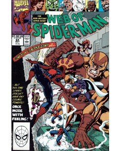 Web of  Spider-Man 64 May 1990 ed. Marvel Comics lingua originale OL13