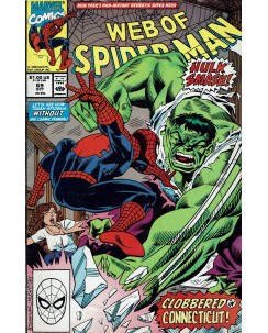 Web of  Spider-Man 69 Oct 1990 ed. Marvel Comics lingua originale OL13