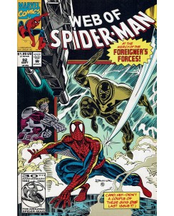Web of  Spider-Man 92 Sept 1992 ed. Marvel Comics lingua originale OL13