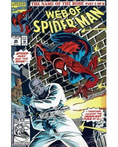 Web of  Spider-Man 88 May 1992 ed. Marvel Comics lingua originale OL13