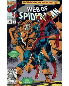 Web of  Spider-Man 94 Nov 1992 ed. Marvel Comics lingua originale OL13