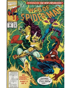 Web of  Spider-Man 99 Apr 1993 ed. Marvel Comics lingua originale OL13