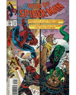 Web of  Spider-Man 109 Feb 1994 ed. Marvel Comics lingua originale OL13