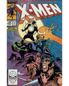 The Uncanny X-Men 249 oct 1989 ed. Marvel Comics lingua originale OL13