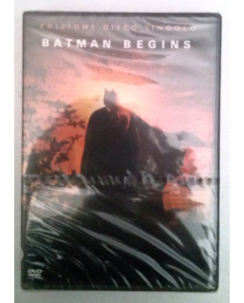 Batman Begins: Edizione disco singolo - NUOVO! BLISTERATO! - W.Bross MA DVD