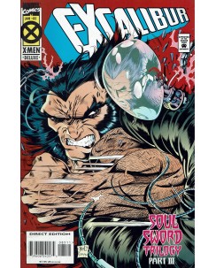 X-Men Deluxe 85 gen 1995 Excalibur ed. Marvel Comics lingua originale OL08