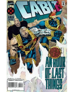 X-Men Deluxe 20 feb 1995 Cable ed. Marvel Comics lingua originale OL08