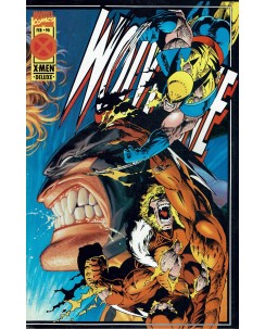 X-Men Deluxe  90 feb 1995 Wolverine ed. Marvel Comics lingua originale OL08