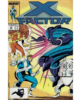 X Factor  40 may 1989 ed. Marvel Comics lingua originale OL14