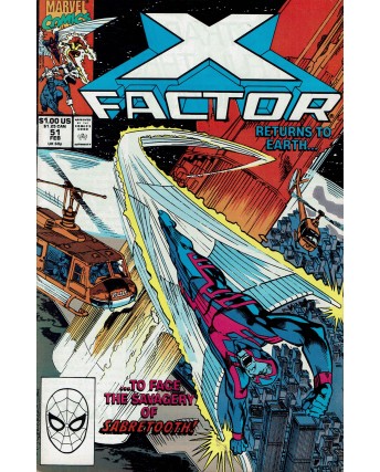 X Factor  51 feb 1990 ed. Marvel Comics lingua originale OL14