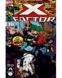 X Factor  72 nov 1991 ed. Marvel Comics lingua originale OL14