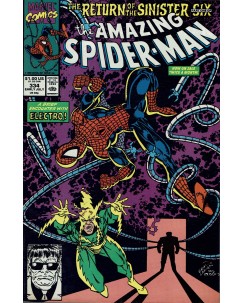 The Amazing Spider-Man 334 jul 1990 ed. Marvel Comics lingua originale OL14