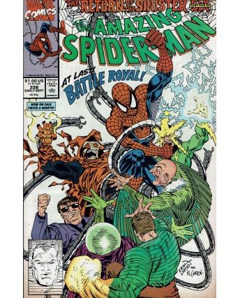 The Amazing Spider-Man 338 sept 1990 ed. Marvel Comics lingua originale OL14