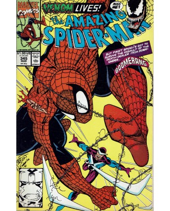 The Amazing Spider-Man 345 mar 1991 ed. Marvel Comics lingua originale OL14