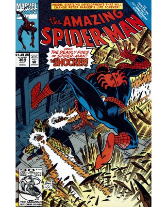 The Amazing Spider-Man 364 jul 1992 ed. Marvel Comics lingua originale OL14