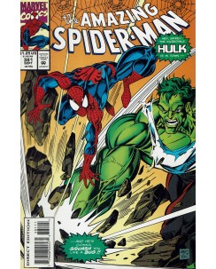 The Amazing Spider-Man 381 sept 1993 ed. Marvel Comics lingua originale OL14