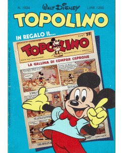 Topolino n.1534 ed. Walt Disney Mondadori