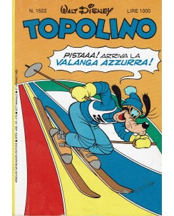 Topolino n.1522 ed. Walt Disney Mondadori