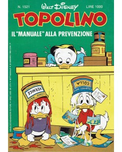 Topolino n.1521 ed. Walt Disney Mondadori