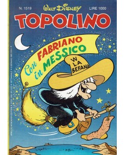 Topolino n.1519 ed. Walt Disney Mondadori
