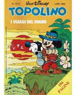 Topolino n.1514 PIEGHEVOLE MATTEL ed. Walt Disney Mondadori