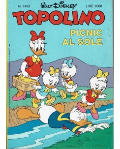 Topolino n.1499 ed. Walt Disney Mondadori