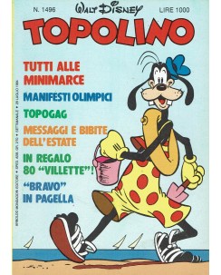Topolino n.1496 ed. Walt Disney Mondadori