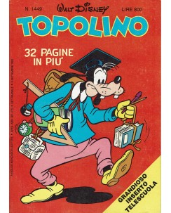 Topolino n.1449 ed. Walt Disney Mondadori
