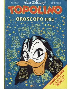 Topolino n.1467 ed. Walt Disney Mondadori