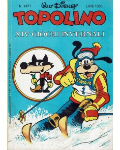 Topolino n.1471 TESSERA TOPOTOMBOLA ed. Walt Disney Mondadori