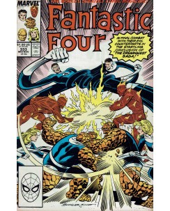 Fantastic Four  333 nov 1989 di Harkness ed. Marvel lingua originale OL14