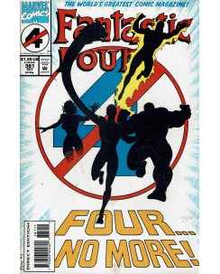 Fantastic Four  381 oct 1993 di De Falco ed. Marvel lingua originale OL14