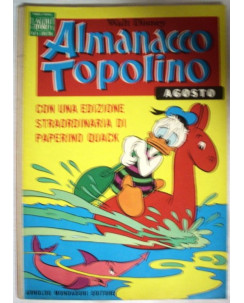 Almanacco Topolino 1969 n. 8 Agosto Edizioni  Mondadori