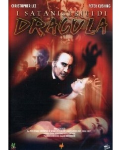 DVD I satanici riti di Dracula con C. Lee ITA USATO B18