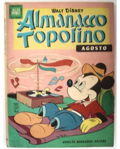 Almanacco Topolino n. 8 - Agosto 1966 - Edizioni  Mondadori