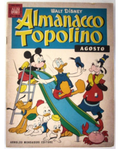Almanacco Topolino 1961 n. 8 Agosto Edizioni  Mondadori
