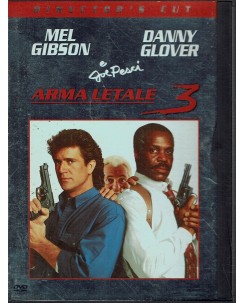 DVD Arma letale 3 con Mel Gibson Danny Glover ITA USATO B19