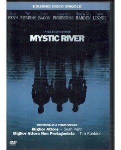 DVD Mystic River di Clint Eastwood con Sean Penn ITA USATO B19