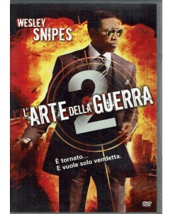 DVD L'arte della guerra 2 con Wesley Snipes ITA USATO B19