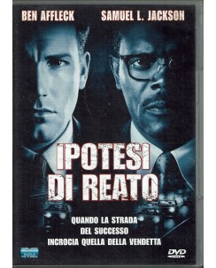 DVD Ipotesi Di Reato con Ben Affleck Samuel L. Jackson ITA USATO B19