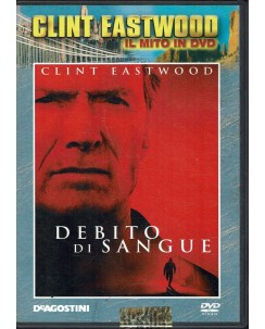 DVD DEBITO DI SANGUE con Clint Eastwood De Agostini ITA USATO editoriale B19